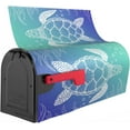 thumbnail image 3 of Sea Turtle Mailbox Cover Magnetic Ocean Theme Mailbox Wraps Post Box Cover Décor 25.5x21 in, 3 of 6