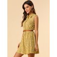 thumbnail image 4 of Vestido sin Mangas Día de San Patricio Allegra K Amarillo M, 4 of 6