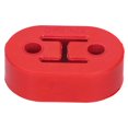 thumbnail image 4 of 2-Hole Muffler Hanger Polyurethane Shakeproof Rubber Mount Brackets Universal Automobile Exhaust Pipe Fittings Exhaust System Modification, 4 of 7