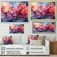 thumbnail image 4 of Designart "Tempestuous Clouds Ink Panorama" Clouds Floater Framed Wall Art Living Room, 4 of 5