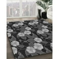 thumbnail image 2 of Ahgly Company Indoor Rectangle Patterned Charcoal Black Area Rugs, 5' x 8', 2 of 6