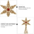 thumbnail image 5 of TAILTOSS Traditional Tree Toppers Golden Iron 2Pcs Christmas Tree Decorations, 5 of 8