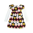 thumbnail image 2 of Robe Fille Noël Père Noël Renne 2-en-1 Haut Robe 3 Ans, 2 of 5