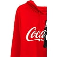 thumbnail image 6 of Ladies Coca Cola Fashion Shirt - Coke Classic Logo Fleece Hoodie, 6 of 7