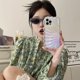 thumbnail image 1 of Con Correas De Teléfono Conch Laser Suave TPU Funda A Prueba De Golpes Para IPhone 11 12 13 Pro 14 Max Cubierta Trasera, 1 of 4