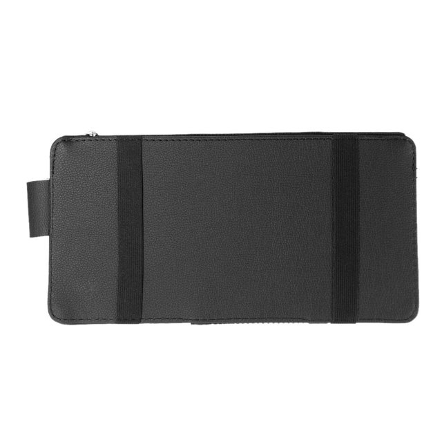 Automóvil Car Sun Visor Organizador Bolsa de almacenamiento Colgante Titular de la tarjeta (Negro) Ndcxsfigh Accesorios para autos y motos