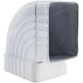 thumbnail image 3 of Roofing Gutter downspout Extension B 90° Gutter Elbow Aluminum Downspout Elbow 3x4 White（1Pcs）$$Tools & Hardware Other, 3 of 7