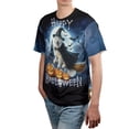 thumbnail image 4 of Happy Halloween Great Pyrenees Witch Pumpkins Bats All Over Print 3D Shirt Unisex Merch Pyr Dog Lover - 13012, 4 of 6