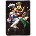 thumbnail image 1 of JoJo's Bizarre Adventure - Poster Art Plush Throw Blanket (Fleece, 45"x60") -, 1 of 3