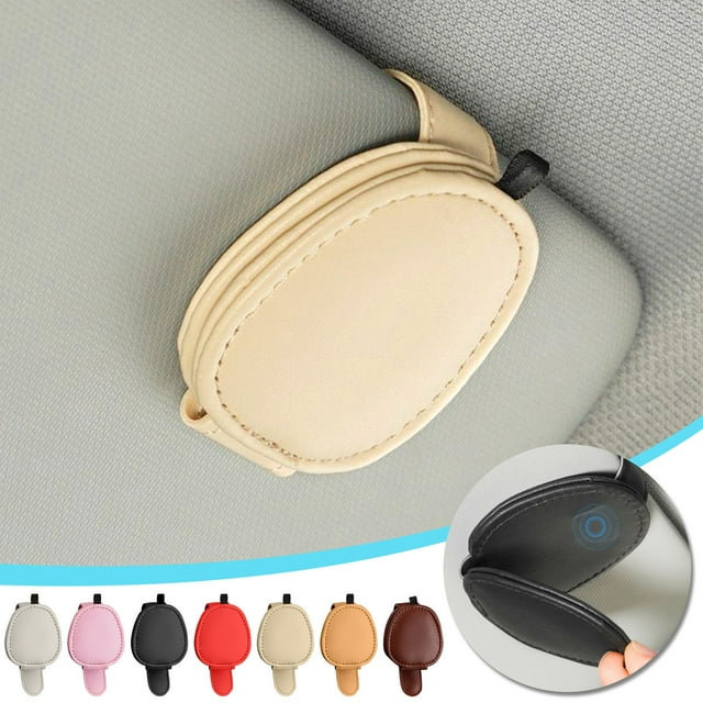 Xihbxyly Artículos de Clarence 2 Gafas de Sol para Coche, Visera Solar, Gafas Magnéticas, Tarjeta para Coche, Gafas para Coche