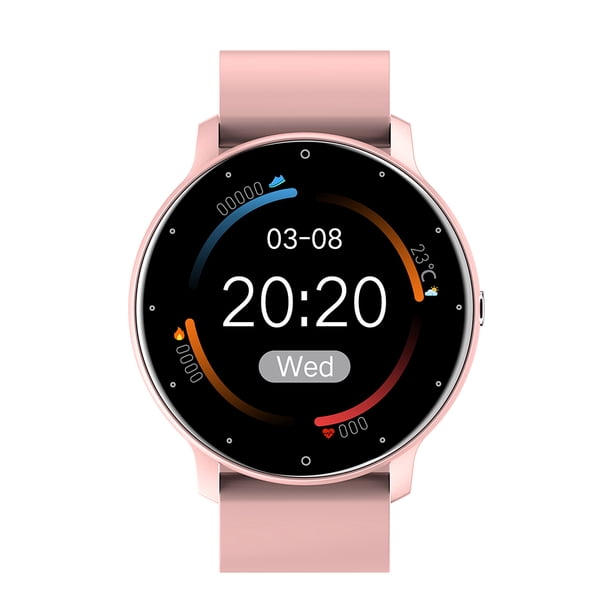 Methold Versión global ZL02 Smart Watch Smartwatch Monitoreo de frecuencia cardíaca Llamada Bluetooth 5ATM Reloj deportivo para hombres Electrónica Rosado