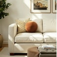 thumbnail image 7 of Jennifer Taylor Home Luna 12" Round Sphere Accent Ball Throw Pillow Burnt Orange Performance Velvet, 7 of 7
