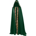 thumbnail image 3 of Vestido medieval Ropa medieval para mujer Capa con capucha para mujer Capa de sacerdote medieval Disfraz largo de cosplay Sacerdote Tallas grandes Disfraz de carnaval de Halloween Adulto, 3 of 3