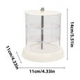 thumbnail image 3 of Clearance Czzoypi Jewelry Box for Girls (A) Jewelry Box Transparent Rotating Multi-layer Jewelry Storage Box Ring Earring Jewelry Box Hair Clip Hair Ring Jewelry Box, 3 of 7