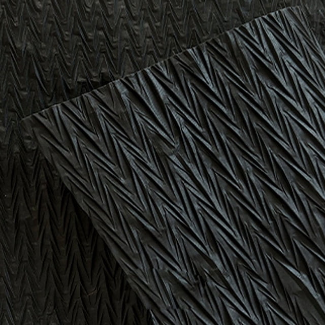 Nvzi gifts, flowers, gift box packaging paper, V-shaped pleated paper lining with flower packaging paper (black)