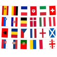 thumbnail image 1 of 2024 Euro Football Championship Bunting Flags 24 Teams 7 Meters/Pack, 2024 European Cup Country Flags Banners For Garden, Bar, Party, Office, 1 of 5