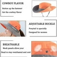 thumbnail image 3 of Bucket Hat Quick Drying Packable Wide Brim Breathable Foldable Sunshade Sun Ponytail Cap With Chin Strap, 3 of 6