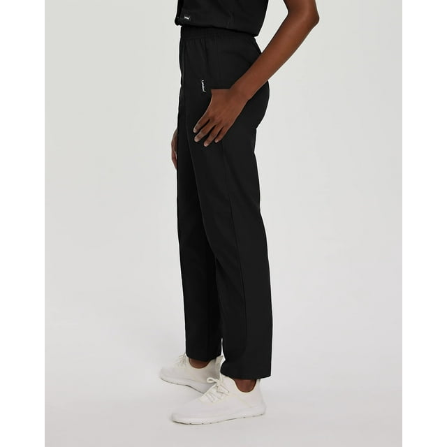 Landau Essentials Pantalon d'Uniforme à 2 Poches pour Femmes : Coupe Classique et Décontractée, Taille Élastique 8320