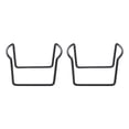 thumbnail image 1 of Soporte para Posavasos Vintage Uxcell 2 Piezas Soportes de Metal para Posavasos Redondos y Cuadrados de 4.5 Pulgadas, Capacidad para 8 Posavasos, 1 of 5