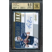 Tony Romo Card 2018 Absolute Iconic Ink #15 (pop 1) BGS 9.5 (10 9.5 9.5 9.5)