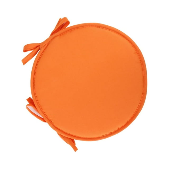 Cojín de silla Naiovety suave y transpirable 4 piezas naranja