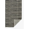 thumbnail image 3 of Momeni Xander Polyester Blend Striped Black Area Rug 5'3" X 7'6", 3 of 7