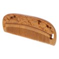 thumbnail image 4 of MasteelfCA 1PC Hair Detangling Comb Natural Wooden Comb Decorative Home Hair Salon Comb, 4 of 7