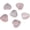 C, variant on M Natural Crystal Agate Stone 20Mm Heart Shaped Small Ornament Diy Decoration Figurine Unpolished Bare Stone