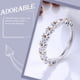 thumbnail image 3 of EeaseMX Anillo ajustable abierto con margaritas y flores, ideal como regalo de San Valentín., 3 of 7