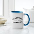 thumbnail image 4 of CafePress - Greenwich Connecticut Mugs - 11 oz Ceramic Mug - Novelty Coffee Tea Cup, 4 of 4