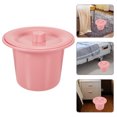 thumbnail image 3 of Chamber Pot Pink Plastic 1Pcs 9.04x9.04x7.07in, 3 of 9