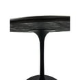 thumbnail image 7 of Contemporary Home Living Mango Wood Top Dining Table with Tulip Base - 36" - Black, 7 of 7