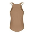 thumbnail image 6 of talentlend Women Summer Tank Tops Casual Spaghetti Strap Loose Camisole Sleeveless Racerback Yoga Top, 6 of 7