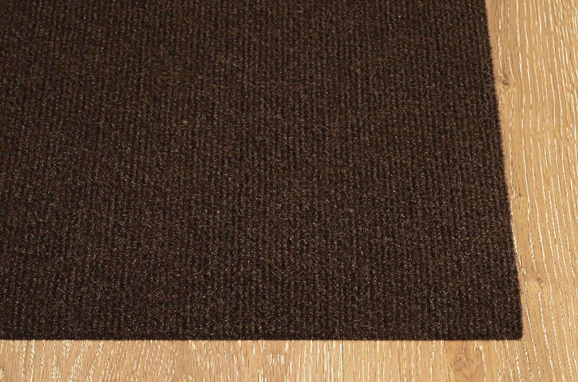 6x8 Rib Chocolate Rug