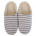 thumbnail image 2 of Women and Men's Slippers Comfort Bubble Fleece Memory Foam House Slippers Indoor Outdoor Anti Slip Rubber Sole, 2 of 5