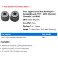 thumbnail image 2 of Front Upper Control Arm Bushing Kit - Compatible with 1999 - 2000 Chevy Silverado 2500 RWD, 2 of 2