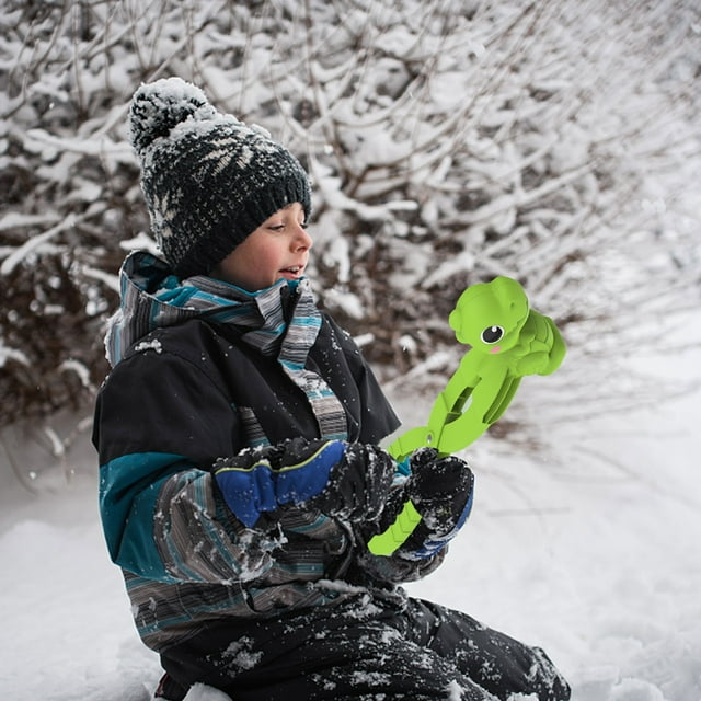 Ganfancp Bola de Nieve de Dinosaurio Lucha de Bolas de Nieve Al Aire Libre para Niños Chaquetas de Nieve Herramientas de Playa Juguetes Rebajas Flash Deals 1X Pinza de Nieve para Dinosaurios