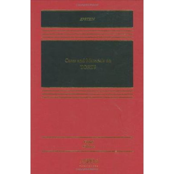 Pre-Owned Cases and Materials on Torts (Hardcover) 073554011X 9780735540118
