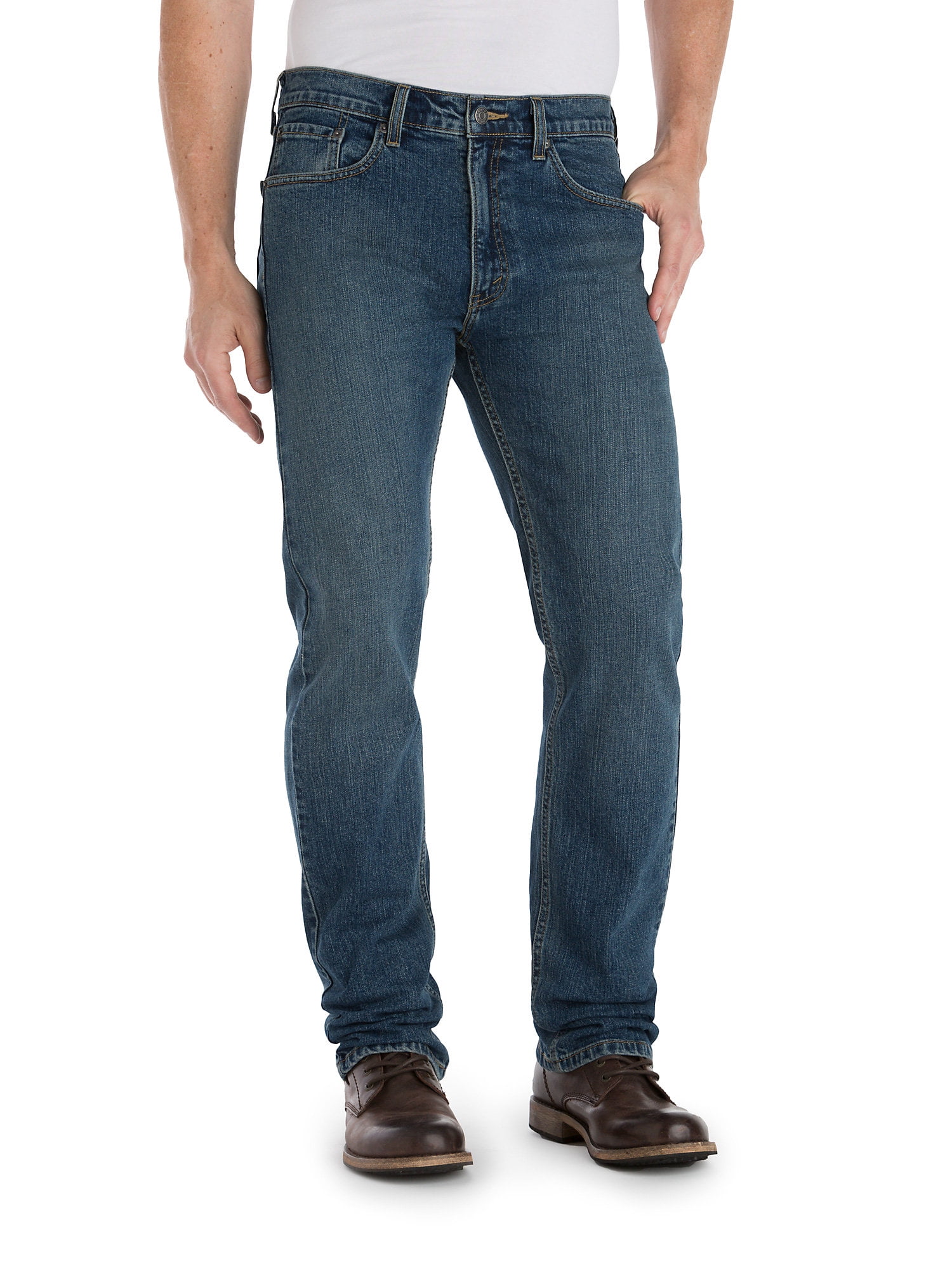 Signature by Levi Strauss & Co. Men's Regular Fit Jeans - Walmart.com