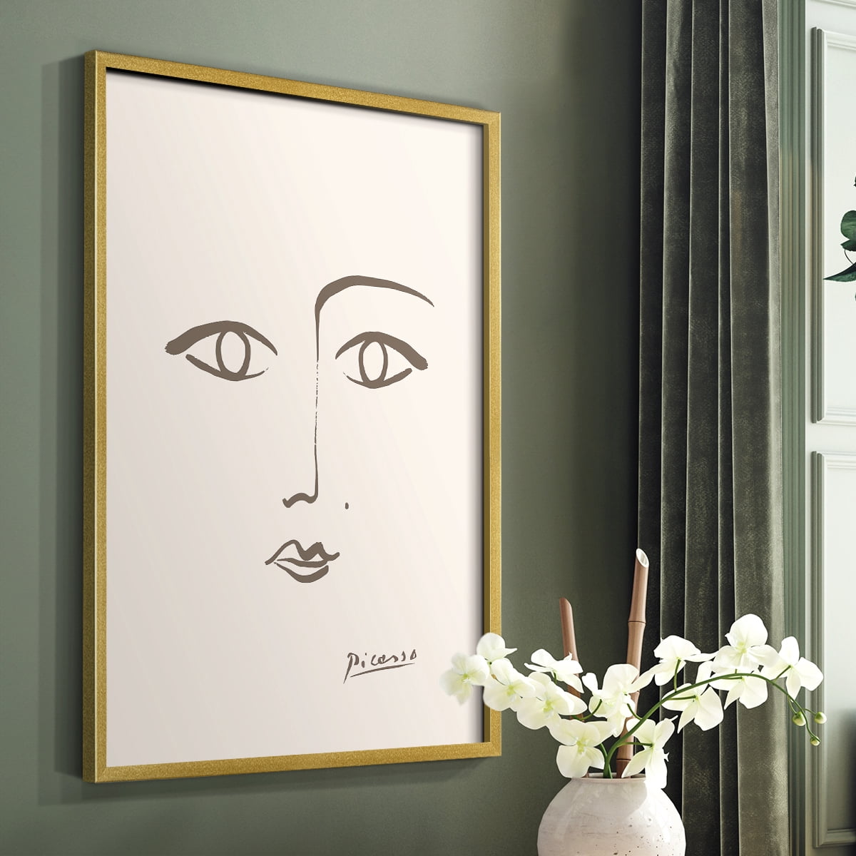 Matisse CCXXII in Solid Wood 11 x 14 Framed Print