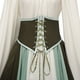 thumbnail image 4 of Disfraz de Halloween para mujer, vestido largo medieval renacentista, disfraces de escenario, disfraces vintage, 4 of 5