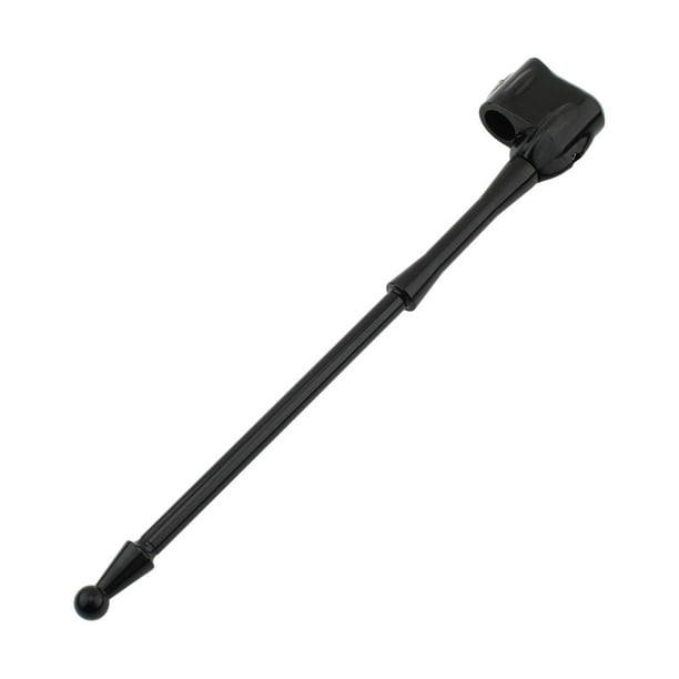 Soporte para asta de bandera de motocicleta Soporte para asta de bandera de motocicleta de alto rendimiento Negro