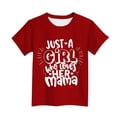 thumbnail image 6 of ATOGUTA T-Shirts for Girls Kids Happy Mother’s Day T-Shirt with I Love Mommy Graphic Red, Size 3T-15, 6 of 6