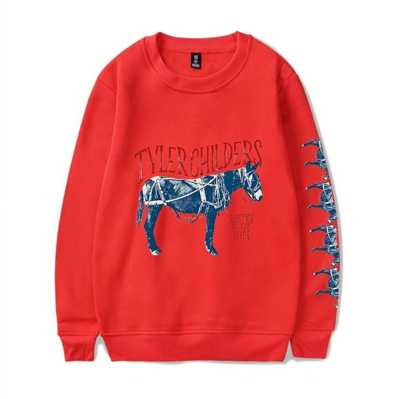 Tyler Childers Merch Rustin' Natural Crewncek Sweatshirt Merch Casual Sweatshirt Unisex Clothing