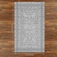 thumbnail image 5 of GelPro NeverMove Machine Washable Bella Area Rug, 3x5, Grey, 5 of 5