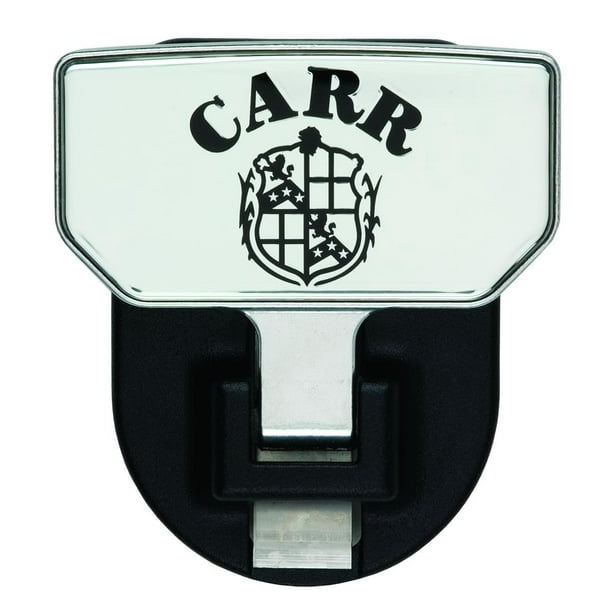 Carr; Marchepied de Camion 183062 HD; 2 Pouces d'Attelage de Récepteur; Simple; Marche Plate; 650 Livres de Capacité; Non Extensible; Repliable; Logo Aluminium