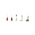 thumbnail image 4 of PENIKOKO 5Pcs Simulated Hand Tools Mini Screwdriver Drill Assorted Color Alloy Wooden Toolbox Dollhouse Gardening Tools, 4 of 8