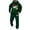 Dark Green%GC%, variant on CONZONE Mens Sweatsuit 2 Piece Sets Casual Men's Jogging Tracksuit Set Letter Graphic Pullover Hoodie Pants Sweat Suit for Men Cozy Fall Winter Athletic Track Suit Outfits