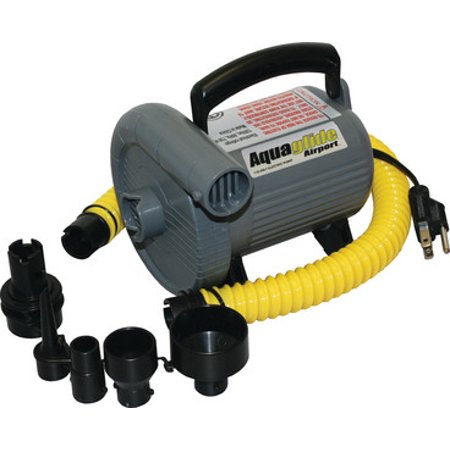 - Aquaglide 58-5205006 Electric Air Inflator 110 Volt Heavy Duty Pump