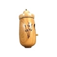 thumbnail image 3 of TOP-MAX Handmade Wooden Hummingbird House with Metal Ring Swinging Hummingbird Nest (Model-3), 3 of 7